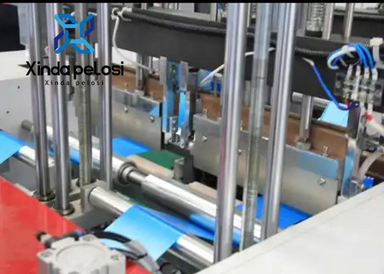 Full Auto Two Lines Coreless Roll Plastic Garbage Bag Making Machine Low Noise