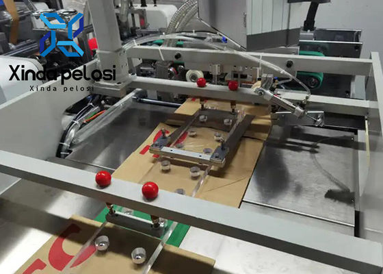 Easy Operate Flat Paper Bag Handle Making Machine 40pcs/Min 10KW