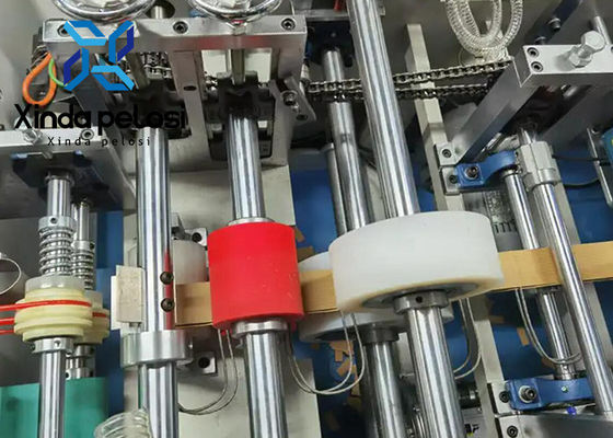 Easy Operate Flat Paper Bag Handle Making Machine 40pcs/Min 10KW