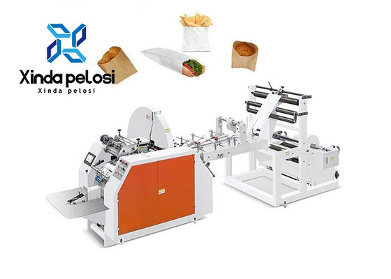 Automatic V Bottom Paper Bag Manufacturing Machine 400Pcs/Min