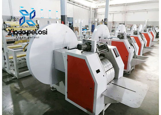 Automatic V Bottom Paper Bag Manufacturing Machine 400Pcs/Min