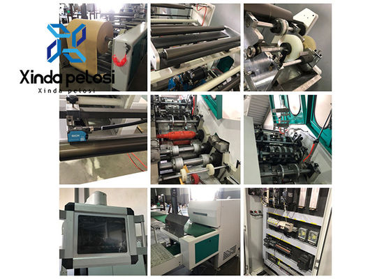 Eco Friendly Triangular Food Paper Bag Making Machine 110v 220V 380V
