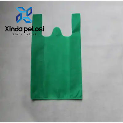Full Automatically Non Woven Shopping Bag Making Machines With Handle Loop Fixing