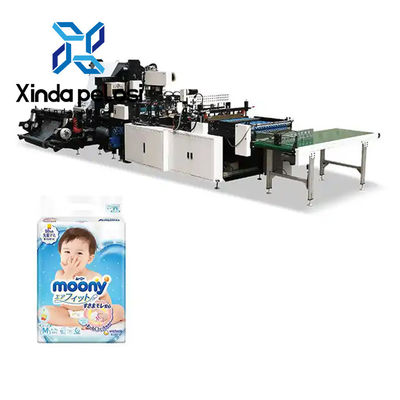 Customization Automatic Plastic Diaper Bag Making Machine 220-380V Easy To Operate