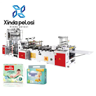 Pe Side Bottom Round Sealing Punching Bag Forming Machine Customizable