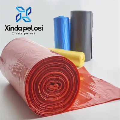 High Speed Coreless Roll Dustbin Bag Making Machine With Strong Heat Sealing Device