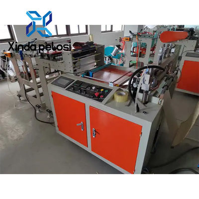 High Speed Coreless Roll Dustbin Bag Making Machine With Strong Heat Sealing Device