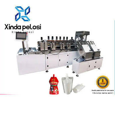 3-Side Sealing Spout Liquid Bag Making Machine With Adjustable Speed