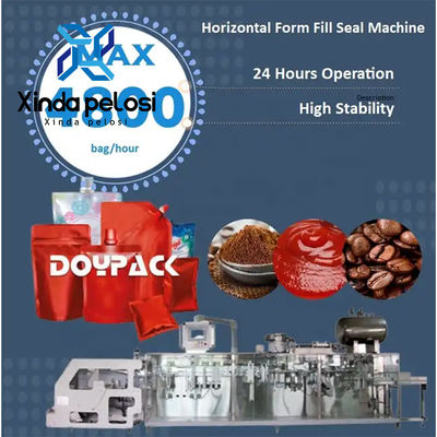 High Speed  Intelligent Liquid Plastic Bag In Box Making Machine 30pcs/Min