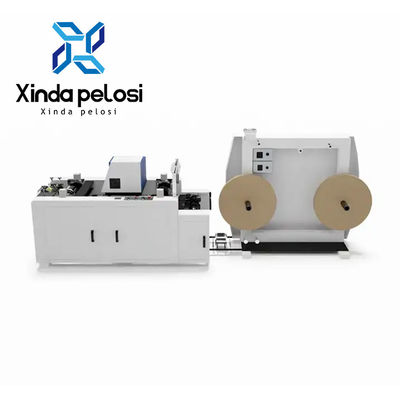 Hot Melt Glue Paper Rope Handle Making Machine 7.8KW For Kraft Paper Sacks