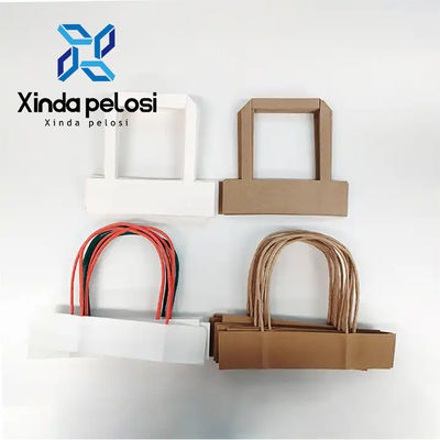 Kraft Twisted  Paper Bag Handle Making Machine 1.5KW  High Capacity