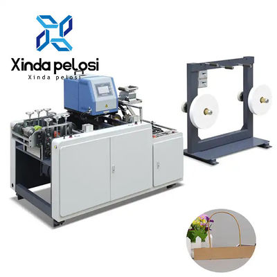 Fast Speed 7.8KW Rope Paper Bag Handle Making Machine 380Volt