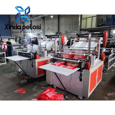 Hot Melting Glue PE Bag Sealing And Cutting Machine Bag  Computerized