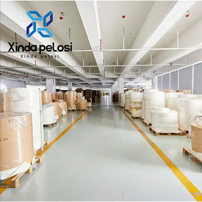 Custom 100% Wood Pulp Thermal Paper Jumbo Roll 48gsm And 55gsm
