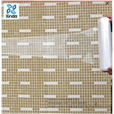 Transparent Stretch Pe Coating Industrial Packaging Logistics Pallet Transport
