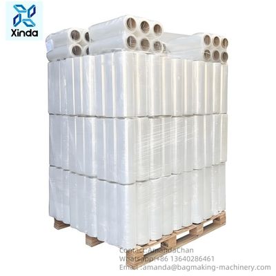 Customized Transparent PE Stretch Film Packaging To Protect Pallet Logistics Packaging
