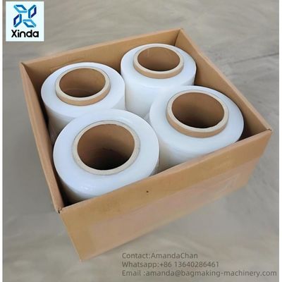 Customized Transparent PE Stretch Film Packaging To Protect Pallet Logistics Packaging