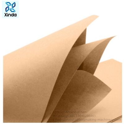 Food Grade Kraft Paper Greaseproof Barbecue Burger Takeout Packaging And Storage