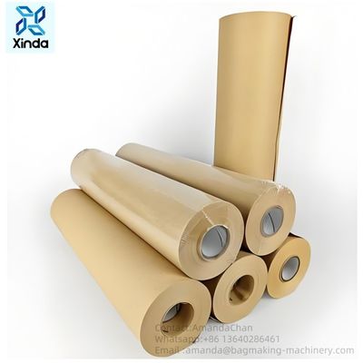 Food Grade Kraft Paper Greaseproof Barbecue Burger Takeout Packaging And Storage