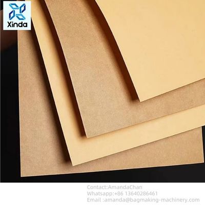 Food Grade Kraft Paper Greaseproof Barbecue Burger Takeout Packaging And Storage