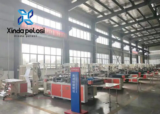 High Speed Plastic Courier Bag Making Machine With CE Certification