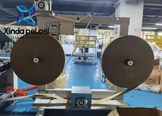 Easy Operate Flat Paper Bag Handle Making Machine 40pcs/Min 10KW