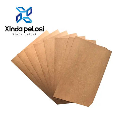 CE  Wood Pulp Giant Brown Kraft Paper Roll For Paper Bag Arbitrary Cut Packaging